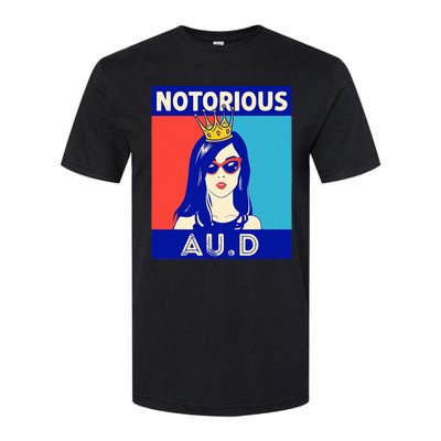 N.O.T.O.R.I.O.U.S Au.D Audiologist Funny Audiology Women Softstyle CVC T-Shirt