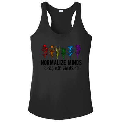 Neurodiversity Autism Awareness Neurodivergent Gift Ladies PosiCharge Competitor Racerback Tank