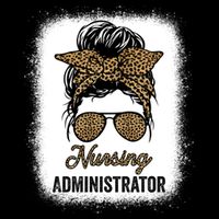 Nursing Administrator Appreciation Day Leopard For Nurses Gift Wool Snapback Cap