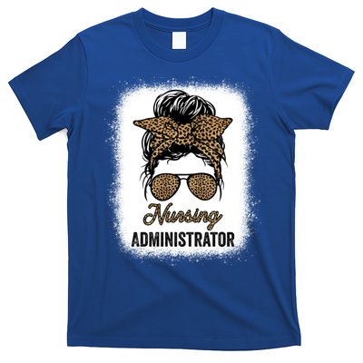 Nursing Administrator Appreciation Day Leopard For Nurses Gift T-Shirt