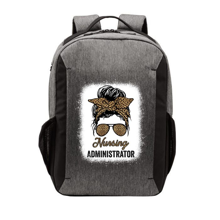 Nursing Administrator Appreciation Day Leopard For Nurses Gift Vector Backpack