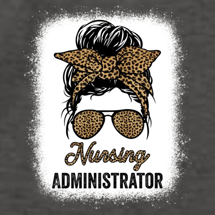 Nursing Administrator Appreciation Day Leopard For Nurses Gift Vector Backpack