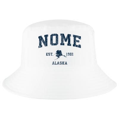 Nome Alaska Ak Vintage Sports Cool Comfort Performance Bucket Hat