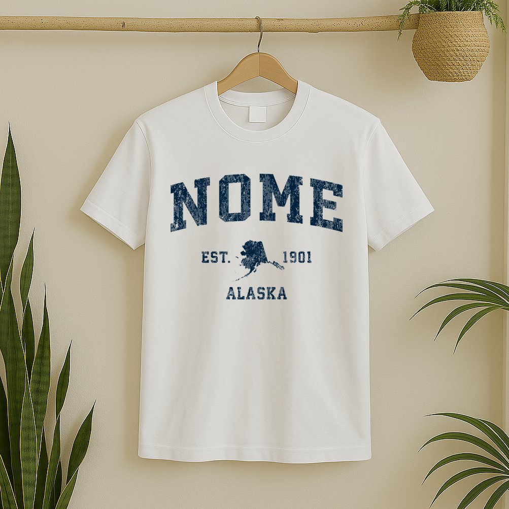 Nome Alaska Ak Vintage Sports T-Shirt