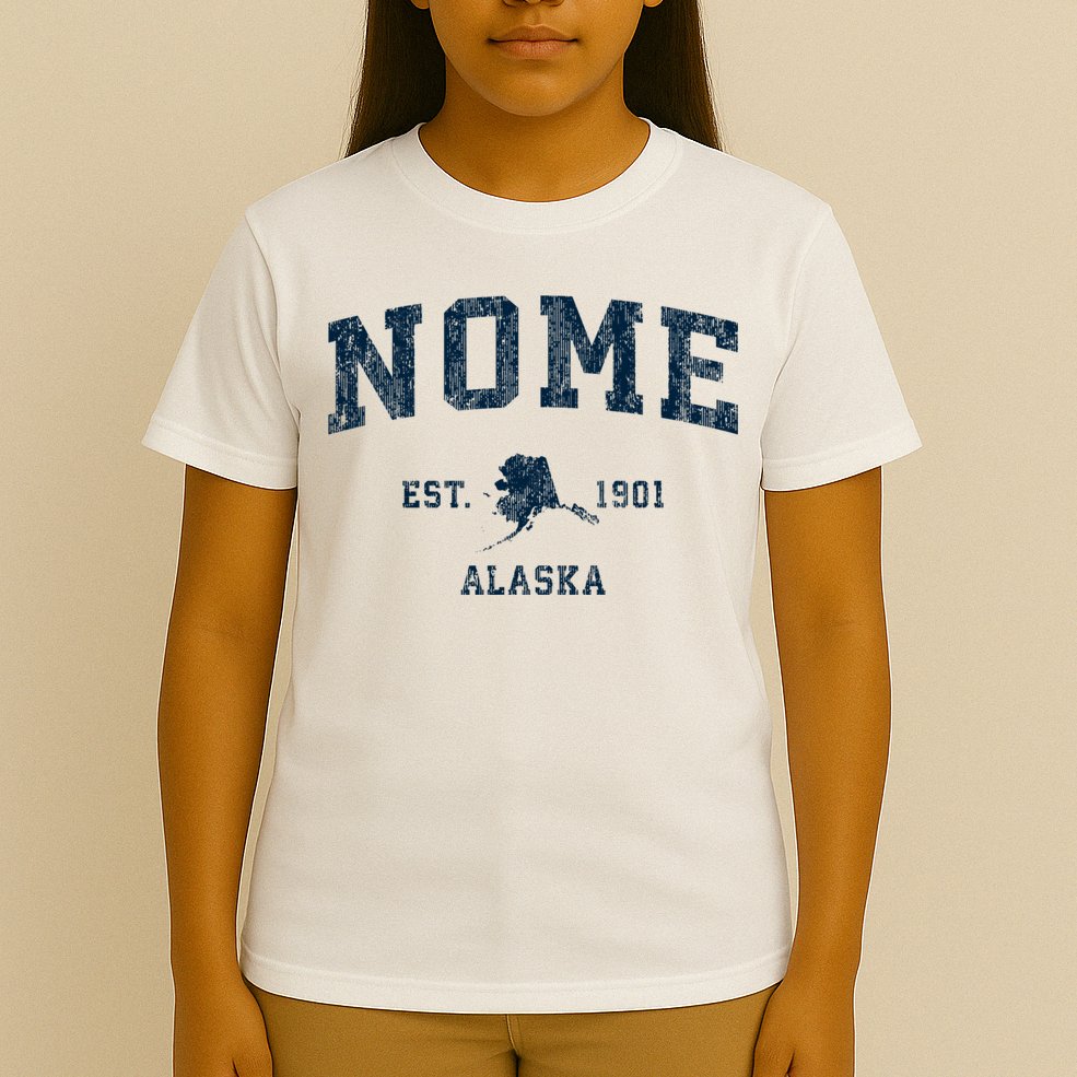 Nome Alaska Ak Vintage Sports T-Shirt