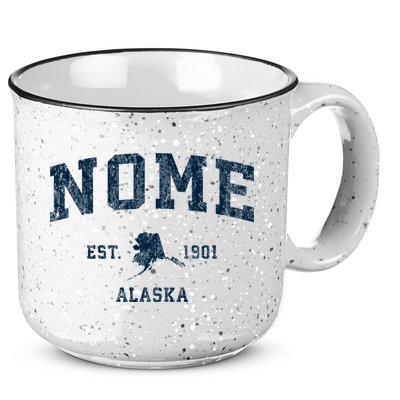 Nome Alaska Ak Vintage Sports 15oz Campfire Ceramic Mug