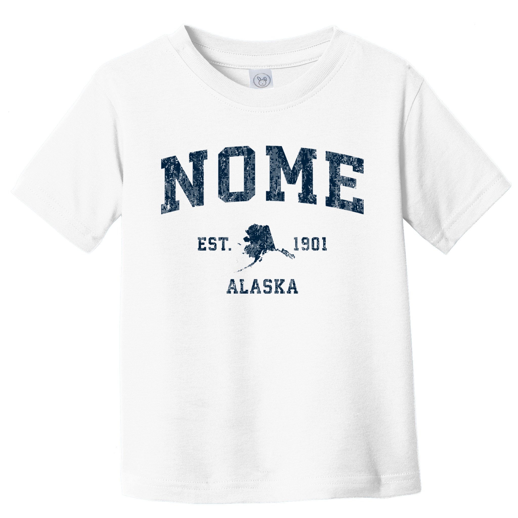 Nome Alaska Ak Vintage Sports Toddler T-Shirt