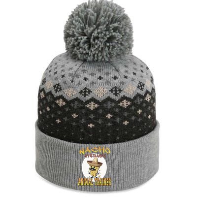 Nacho Average Animal Trainer Trainer Appreciation Week Great Gift The Baniff Cuffed Pom Beanie