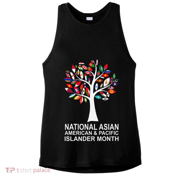 National Asian American Pacific Islander Heritage Month Tree Ladies PosiCharge Tri-Blend Wicking Tank