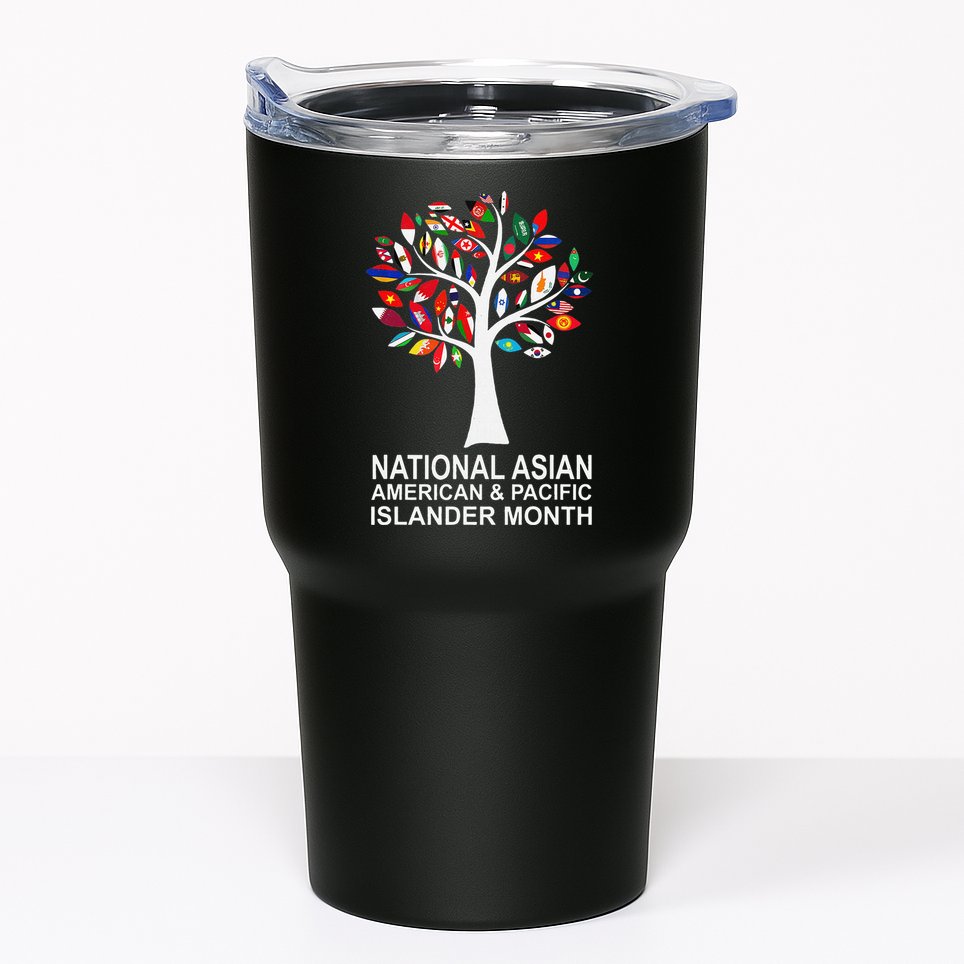 National Asian American Pacific Islander Heritage Month Tree Tumbler
