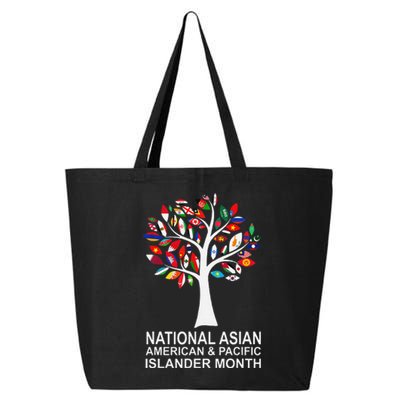 National Asian American Pacific Islander Heritage Month Tree 25L Jumbo Tote