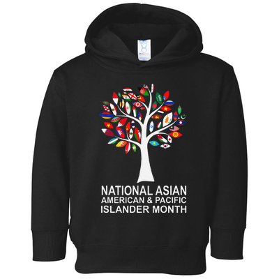 National Asian American Pacific Islander Heritage Month Tree Toddler Hoodie