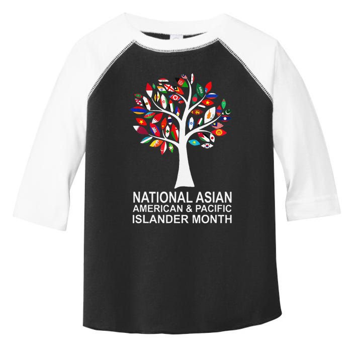 National Asian American Pacific Islander Heritage Month Tree Toddler Fine Jersey T-Shirt