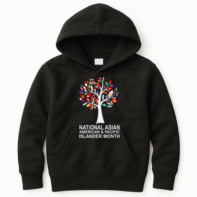 National Asian American Pacific Islander Heritage Month Tree Kids Hoodie