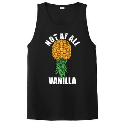 Not At All Vanilla Swinger Upside Down Pineapple Gift PosiCharge Competitor Tank