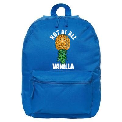 Not At All Vanilla Swinger Upside Down Pineapple Gift 16 in Basic Backpack