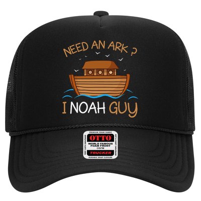 Need An Ark I Noah Guy Funny Biblical Noahs Ark Trucker Hat