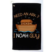 Need An Ark I Noah Guy Funny Biblical Noahs Ark Golf Towel