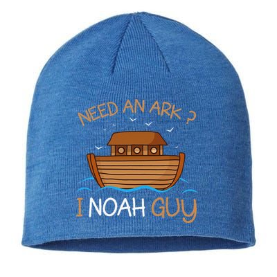 Need An Ark I Noah Guy Funny Biblical Noahs Ark Sustainable Beanie