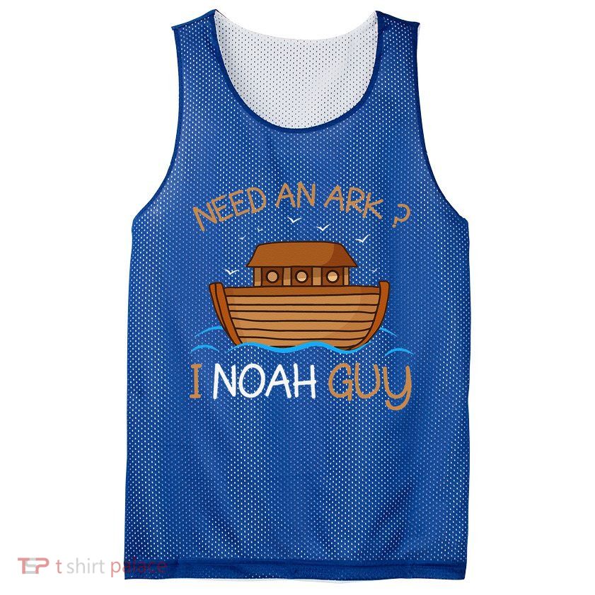 Need An Ark I Noah Guy Funny Biblical Noahs Ark Mesh Reversible Basketball Jersey Tank