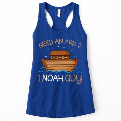 Need An Ark I Noah Guy Funny Biblical Noahs Ark Womens Tank Top