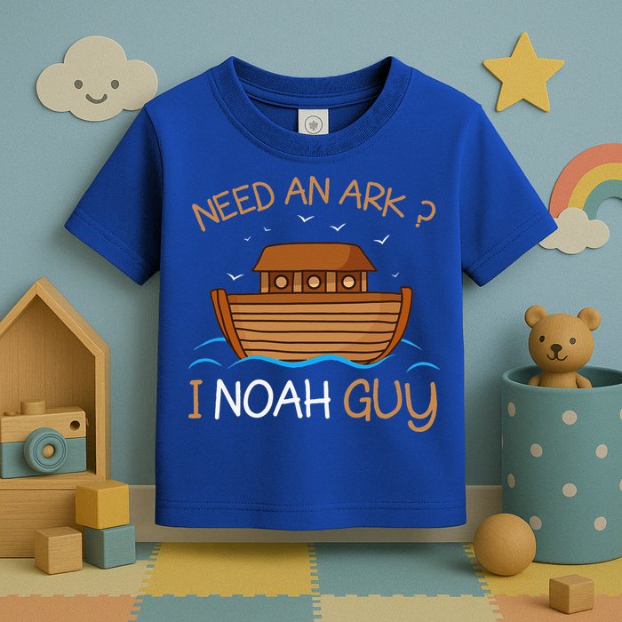 Need An Ark I Noah Guy Funny Biblical Noahs Ark Toddler T-Shirt