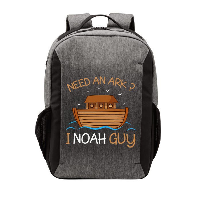 Need An Ark I Noah Guy Funny Biblical Noahs Ark Vector Backpack