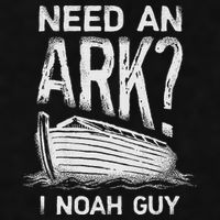 Need an Ark I Noah Guy Funny Christian Ladies PosiCharge Tri-Blend Wicking Tank