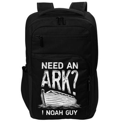 Need an Ark I Noah Guy Funny Christian Impact Tech Backpack