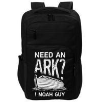 Need an Ark I Noah Guy Funny Christian Impact Tech Backpack