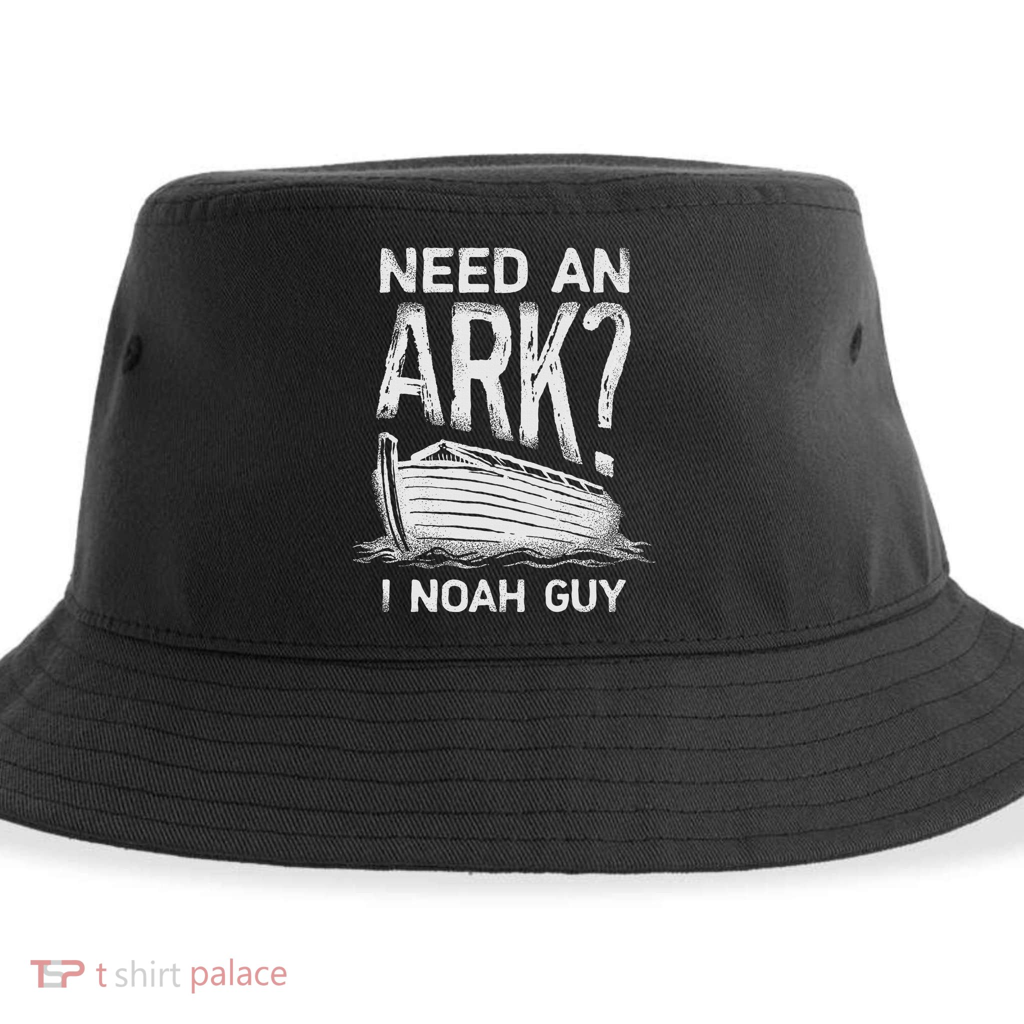 Need an Ark I Noah Guy Funny Christian Sustainable Bucket Hat