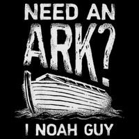 Need an Ark I Noah Guy Funny Christian 7-Panel Snapback Hat