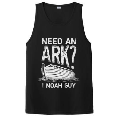 Need an Ark I Noah Guy Funny Christian PosiCharge Competitor Tank