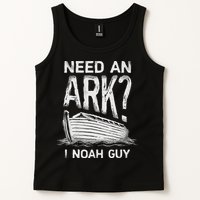Need an Ark I Noah Guy Funny Christian Tank Top