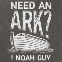 Need an Ark I Noah Guy Funny Christian Cotton Canvas Backpack