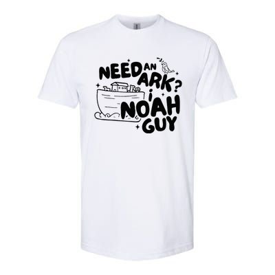 Need An Ark I Noah Guy NoahS Story Pun Humor Fishingman Softstyle CVC T-Shirt