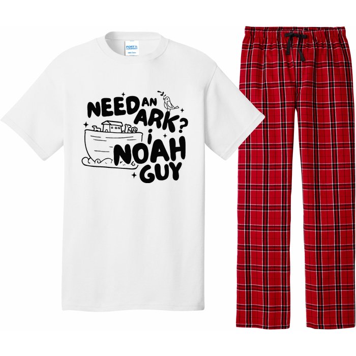 Need An Ark I Noah Guy NoahS Story Pun Humor Fishingman Pajama Set