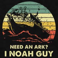 Need An Ark I Noah Guy Christian Jesus Retro Funny Ladies PosiCharge Tri-Blend Wicking Tank