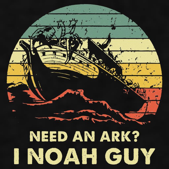 Need An Ark I Noah Guy Christian Jesus Retro Funny Ladies PosiCharge Tri-Blend Wicking Tank