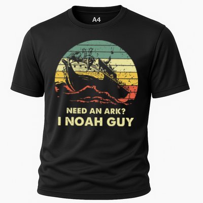 Need An Ark I Noah Guy Christian Jesus Retro Funny Cooling Performance Crew T-Shirt