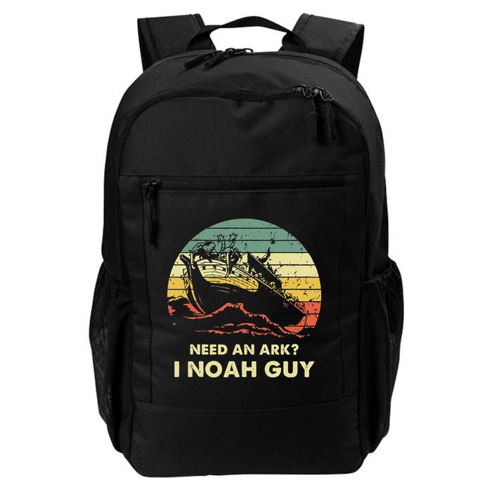 Need An Ark I Noah Guy Christian Jesus Retro Funny Backpack