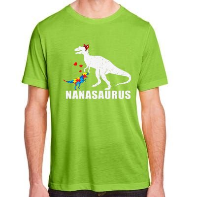 Nanasaurus Autism Awareness Autism Mother's Day Adult ChromaSoft Performance T-Shirt