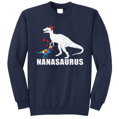 Nanasaurus Autism Awareness Autism Mother's Day Sweatshirt