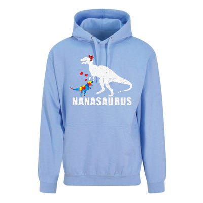 Nanasaurus Autism Awareness Autism Mother's Day Unisex Surf Hoodie