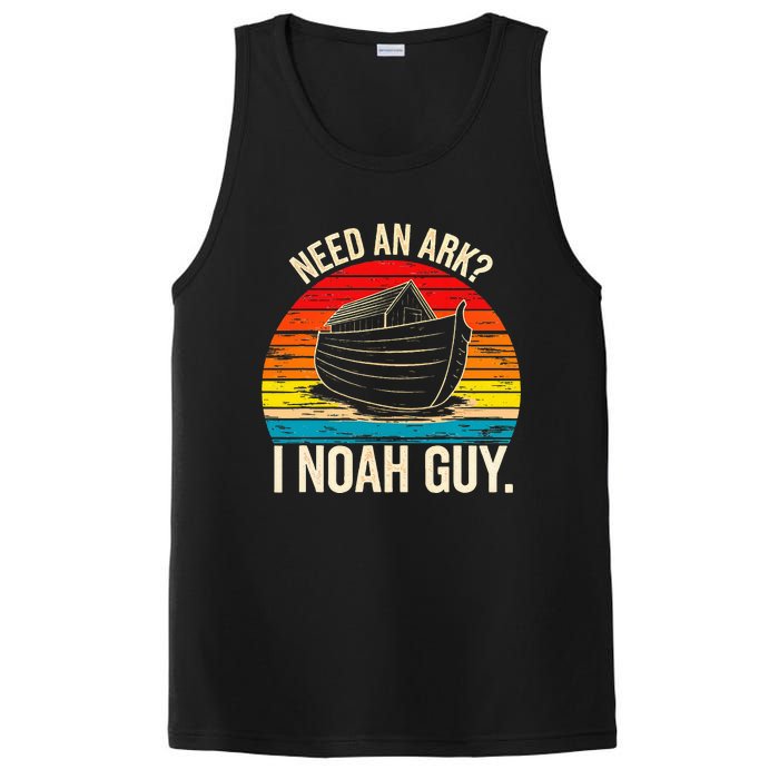 Need An Ark I Noah Guy Christian Ark Noah Pun Vintage PosiCharge Competitor Tank