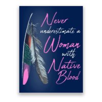 Native American A Woman With Native Blood American Poster