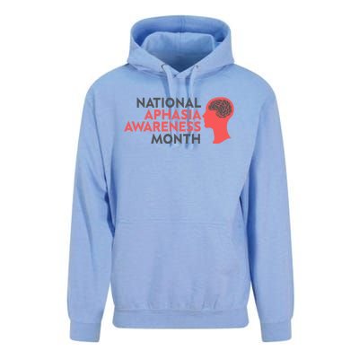 National Aphasia Awareness Month Gift Unisex Surf Hoodie