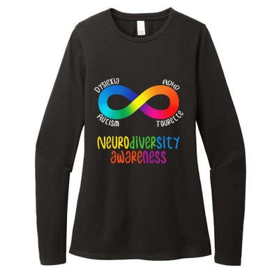 Neurodiversity Awareness ADHD Autism Dyslexia Tourette Womens CVC Long Sleeve Shirt