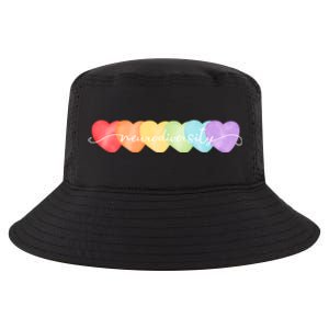 Neurodiversity Autism Awareness Hearts Cool Comfort Performance Bucket Hat