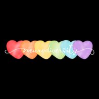 Neurodiversity Autism Awareness Hearts Impact Tech Backpack